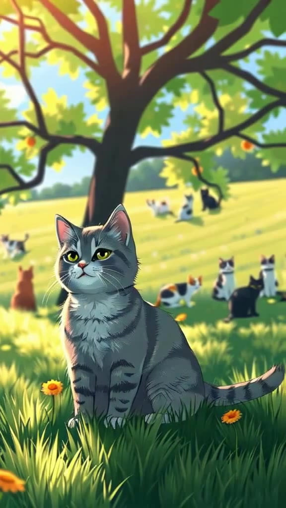 Kucing Fotografer yang Tertidur