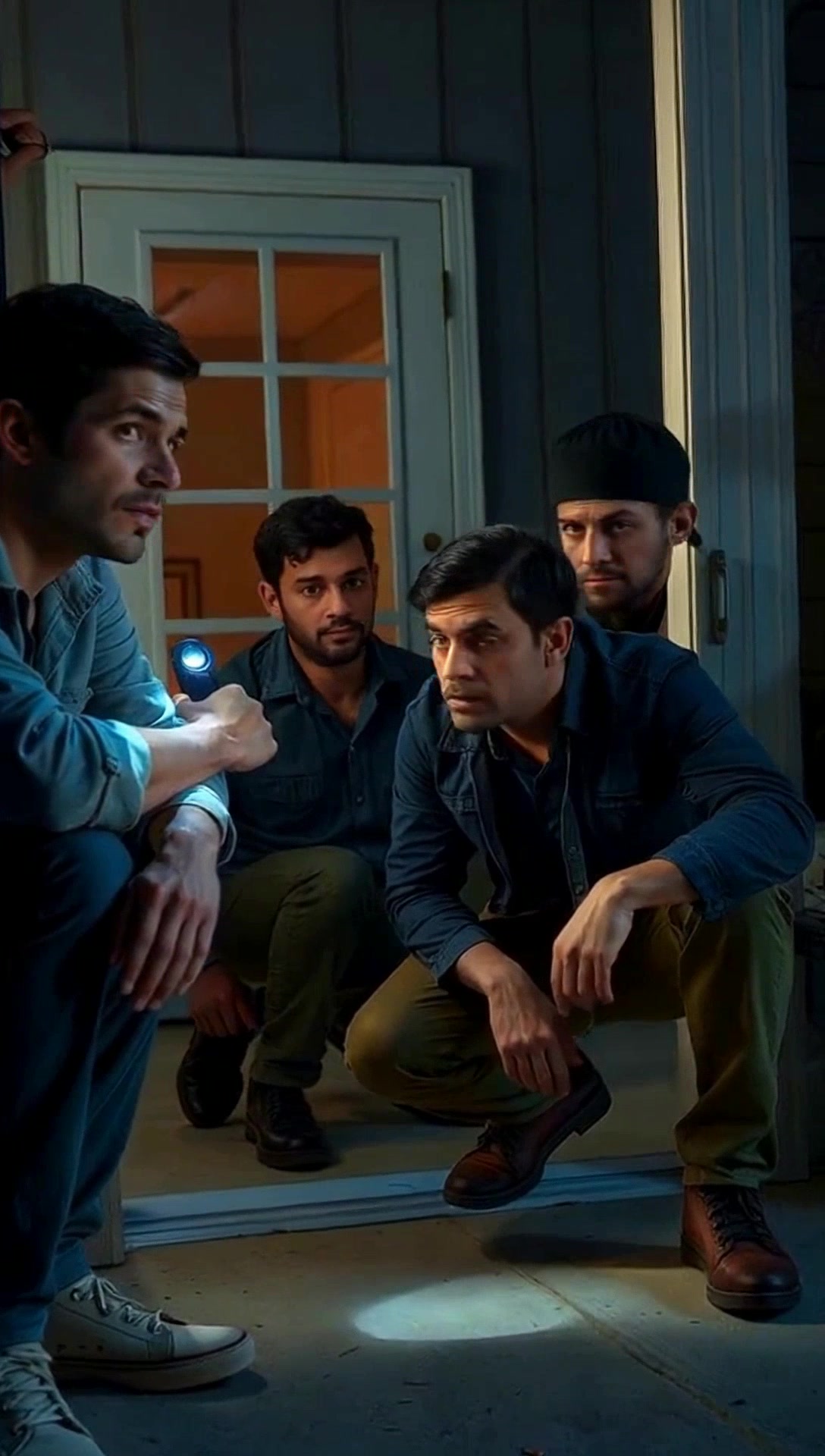 Four Thieves Break In, Shoot Victim, and Flee with Stolen Goods