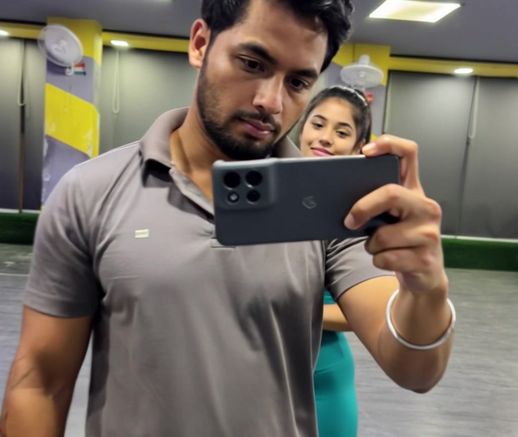 Gym Selfie Moment