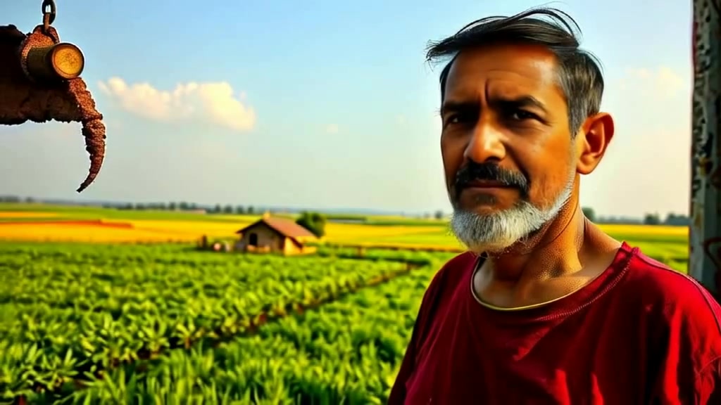 किसान की मेहनत