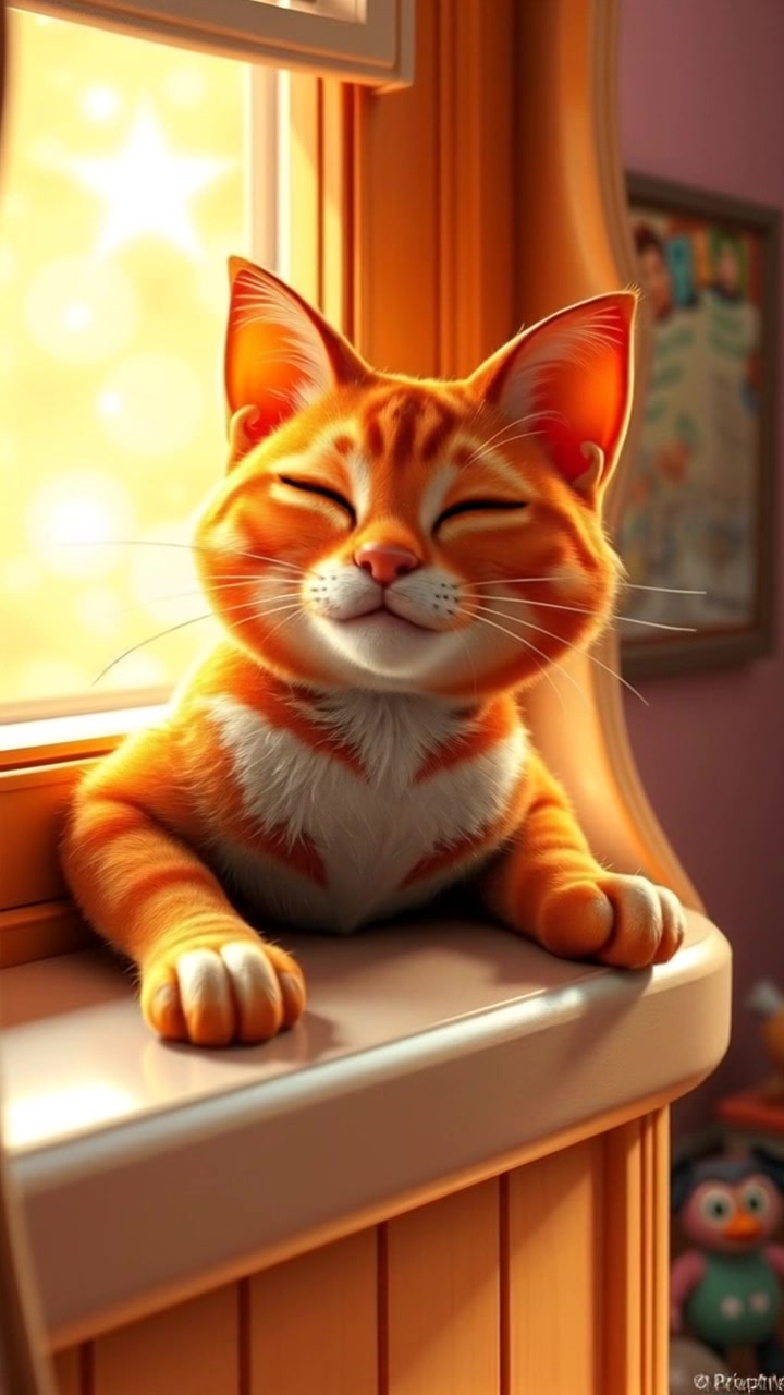 Cat's Day Off: Empathy in Fur