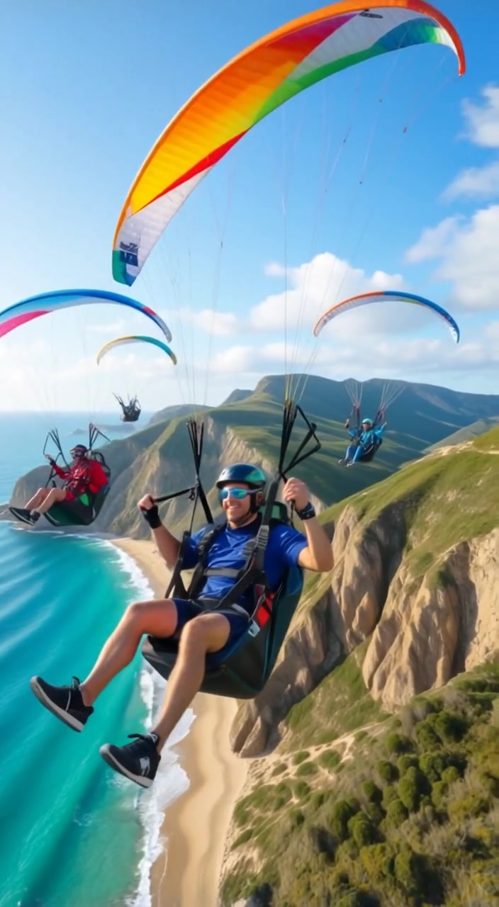 Parachute Failure: A Boy's Fall