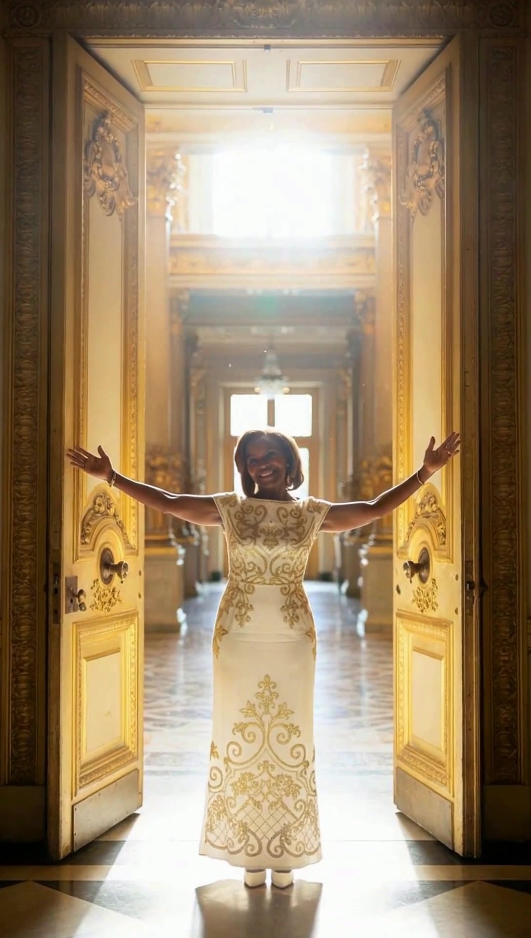 Visite du palais tranquille d'Anne Okumu