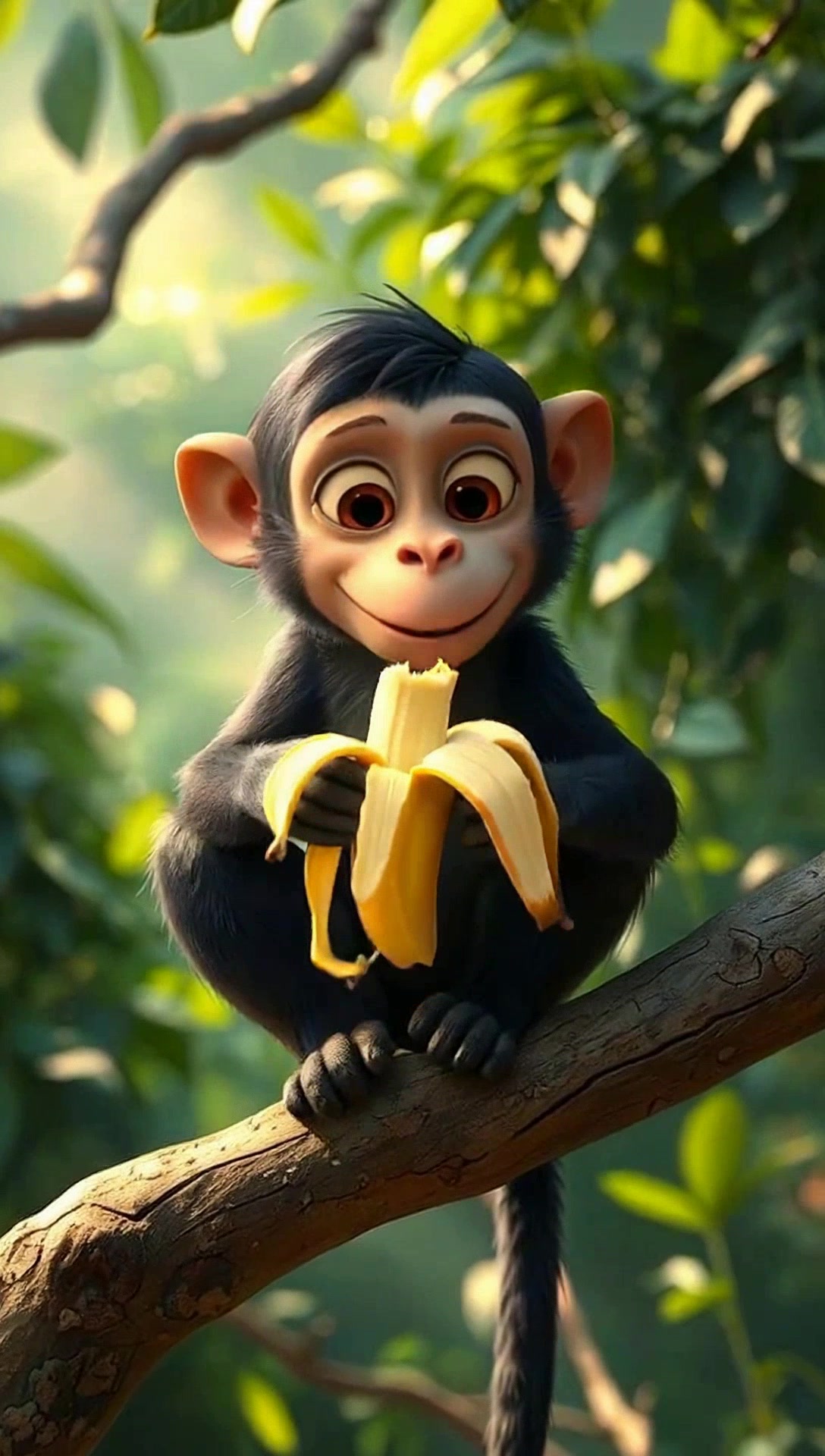 Monkey Learns to Brush Her Teeth Daily