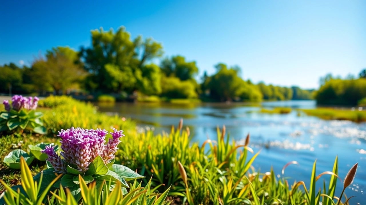 Whispers of Love by the Riverside