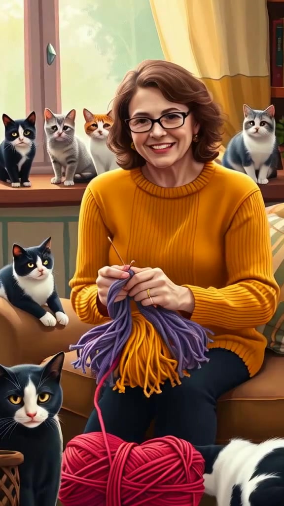 A Heartwarming Friendship: The Old Lady and the Stray Cat