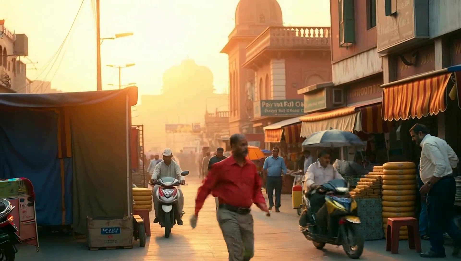 Agra at Dawn: The Essence of Morning Chai