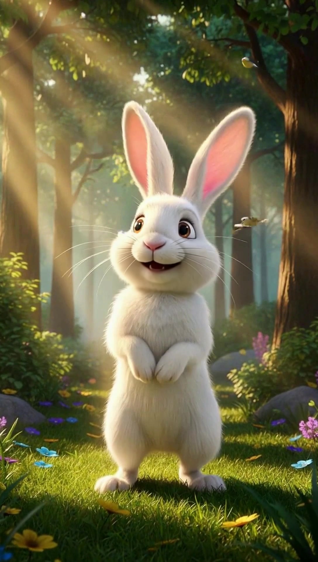 Cheerful Forest Awakening