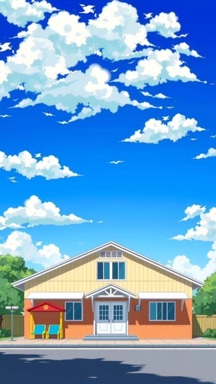 Animasi Siswa Sekolah yang Baik dan Patuh