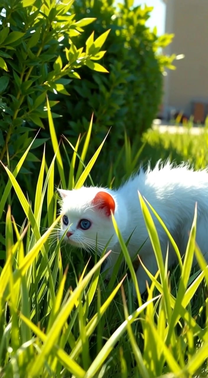 Cute Cat Moving Video