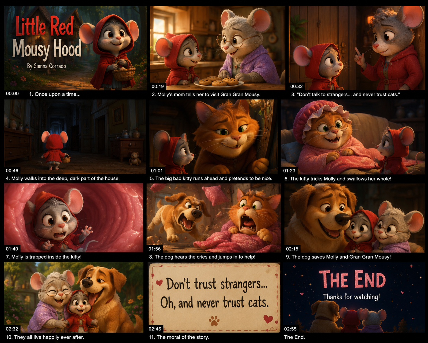 Little Red Mousy Hood's Cookie Adventure!