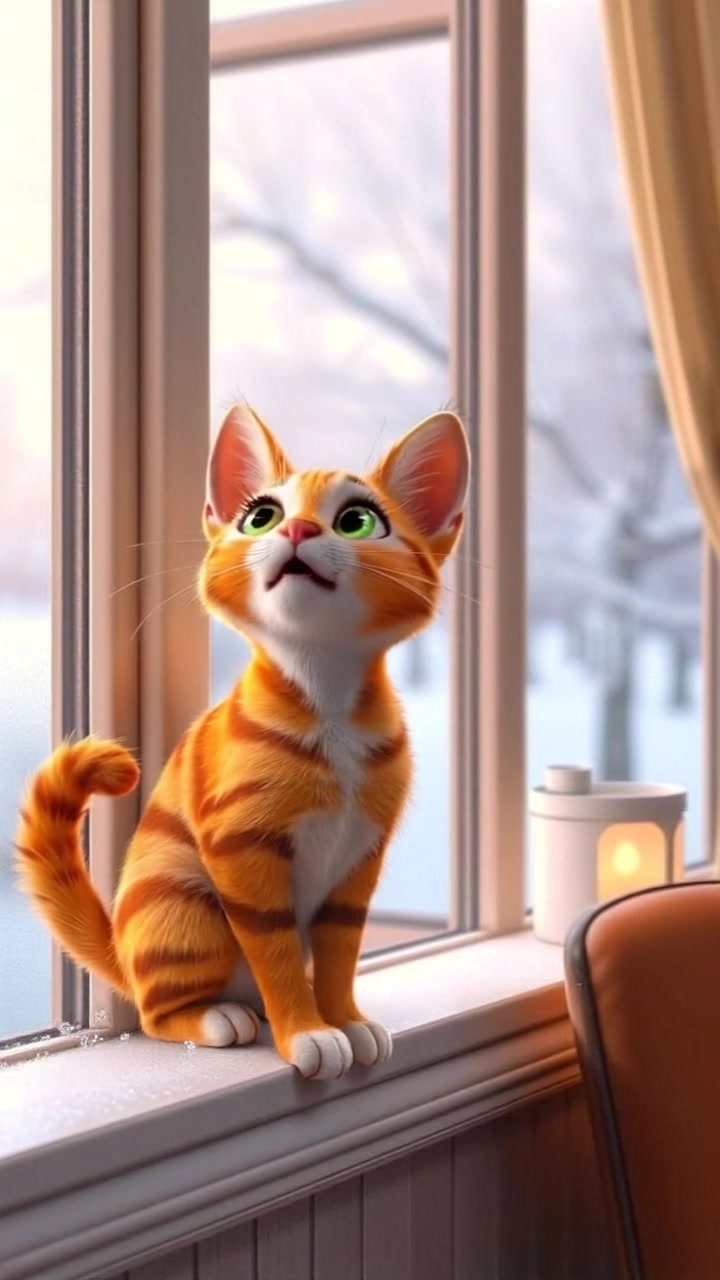 Whiskers' Coffee Adventure: A Pawsitively Energizing Morning!