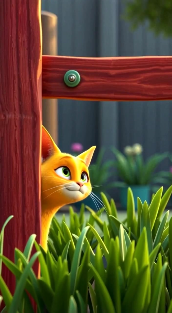 The Great Chicken Heist: A Cat and Rabbit Showdown
