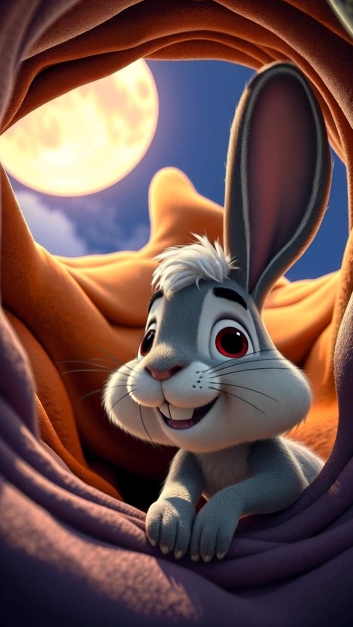 The Sleepy Bunny's Goodnight Adventure!