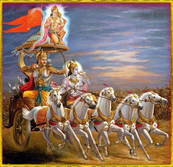 अर्जुन के रथ: ध्वज, घोड़े और प्रतीकवाद