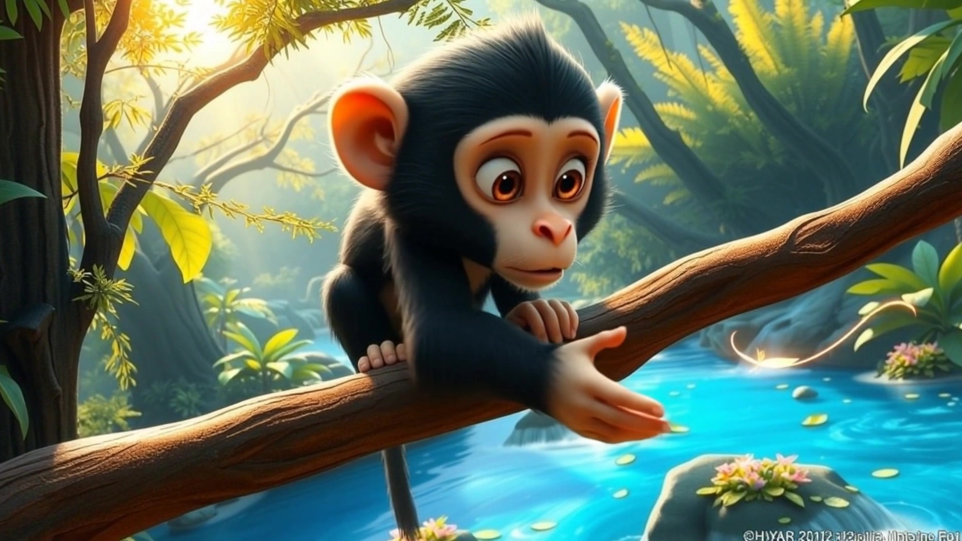 Friendship Beyond the Race: A Jungle Adventure