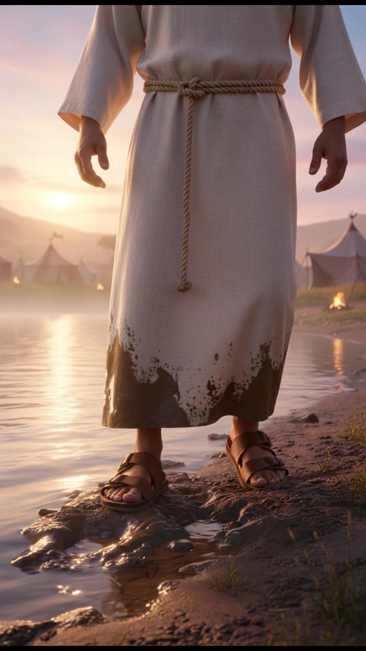 The Miracle at the River's Edge: Water Stopped by Faith