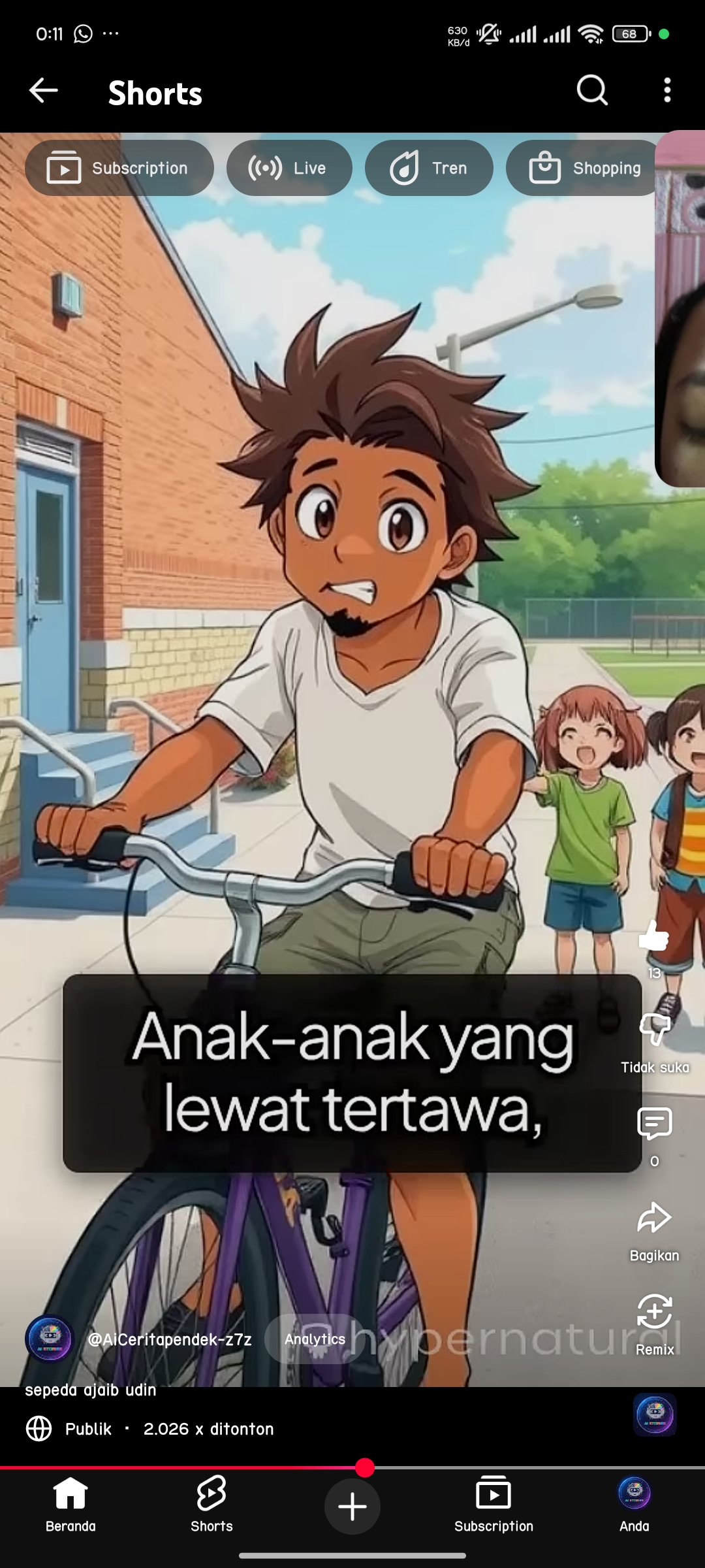 Sepatu Bocor Udin: Olahraga di Tengah Hujan!