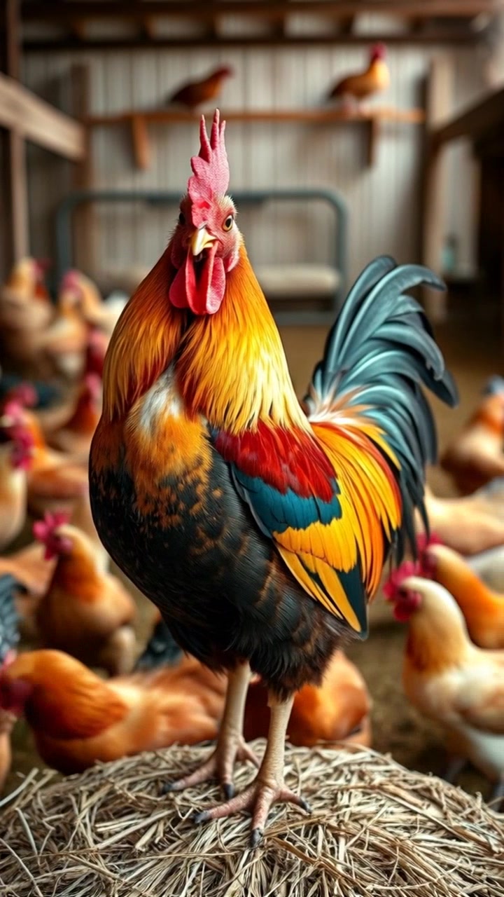 Perilaku Sosial Ayam Jantan dalam Kelompok