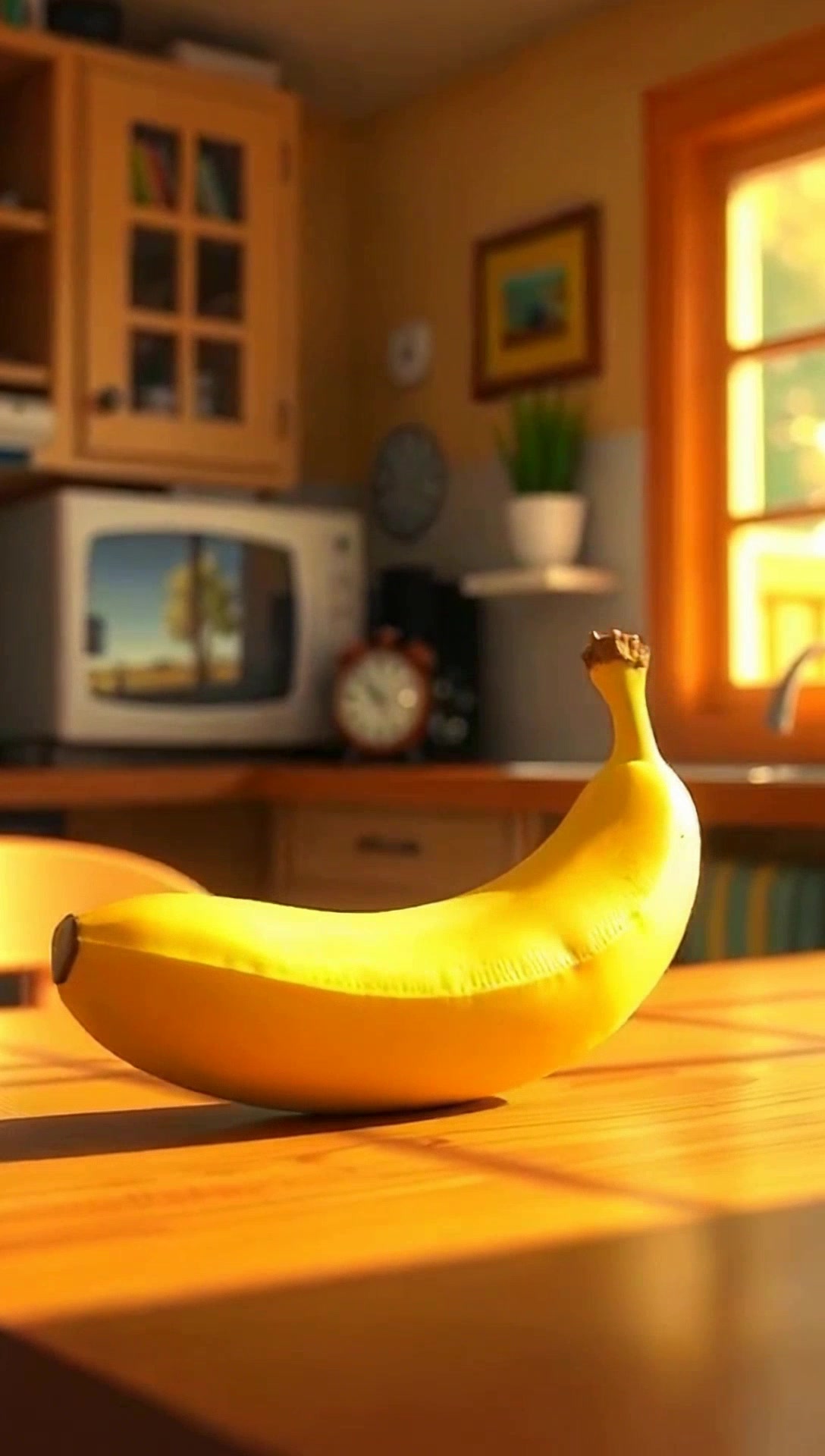 Meet Super Banana: The Talking Snack Hero!