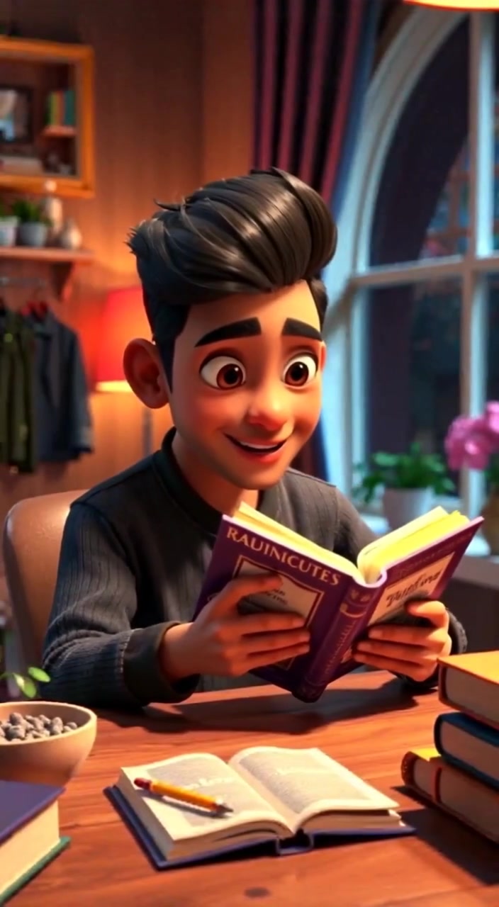 Rohan's Magical Adventure through the Book