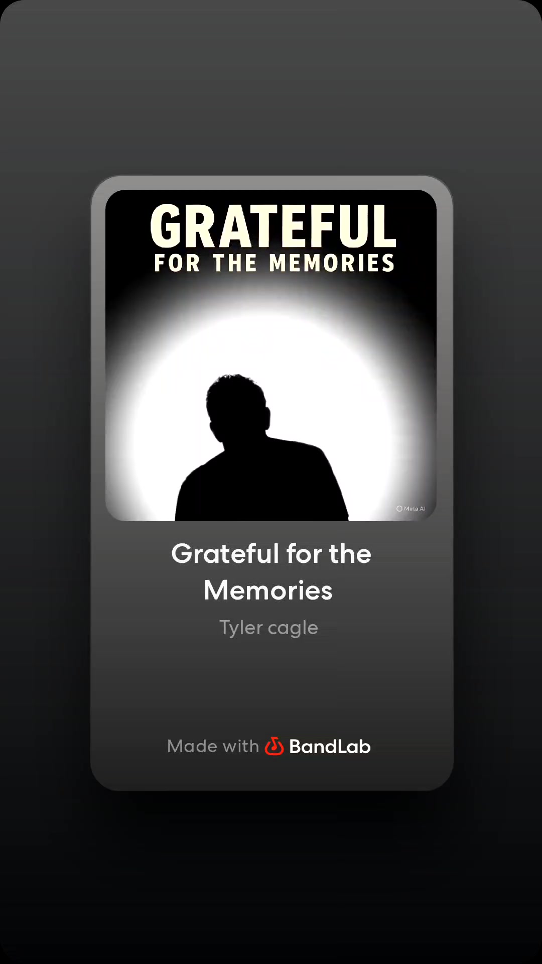 Grateful for the Memories