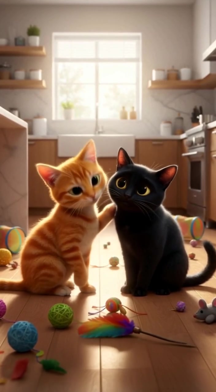 Frog-flavored Foolery: Cats and Ice Cream Shenanigans!
