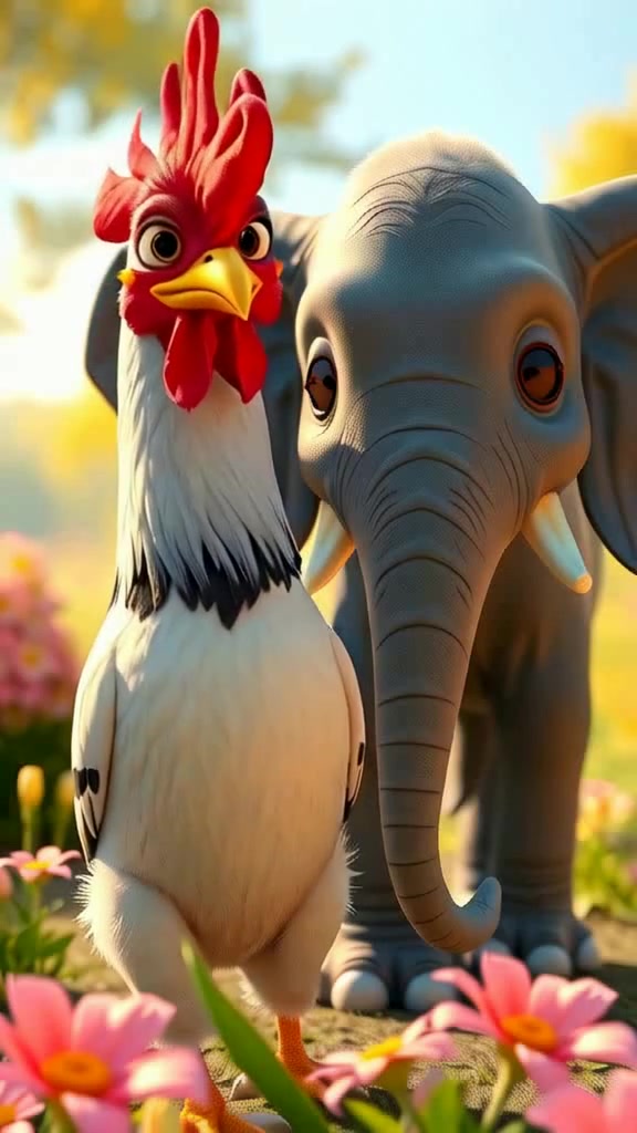 Murga aur Haathi ki Dosti aur Imaandari