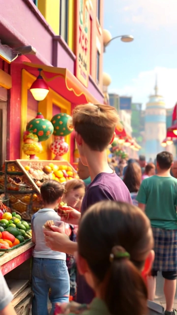 Captain America and the Vegetable Sale