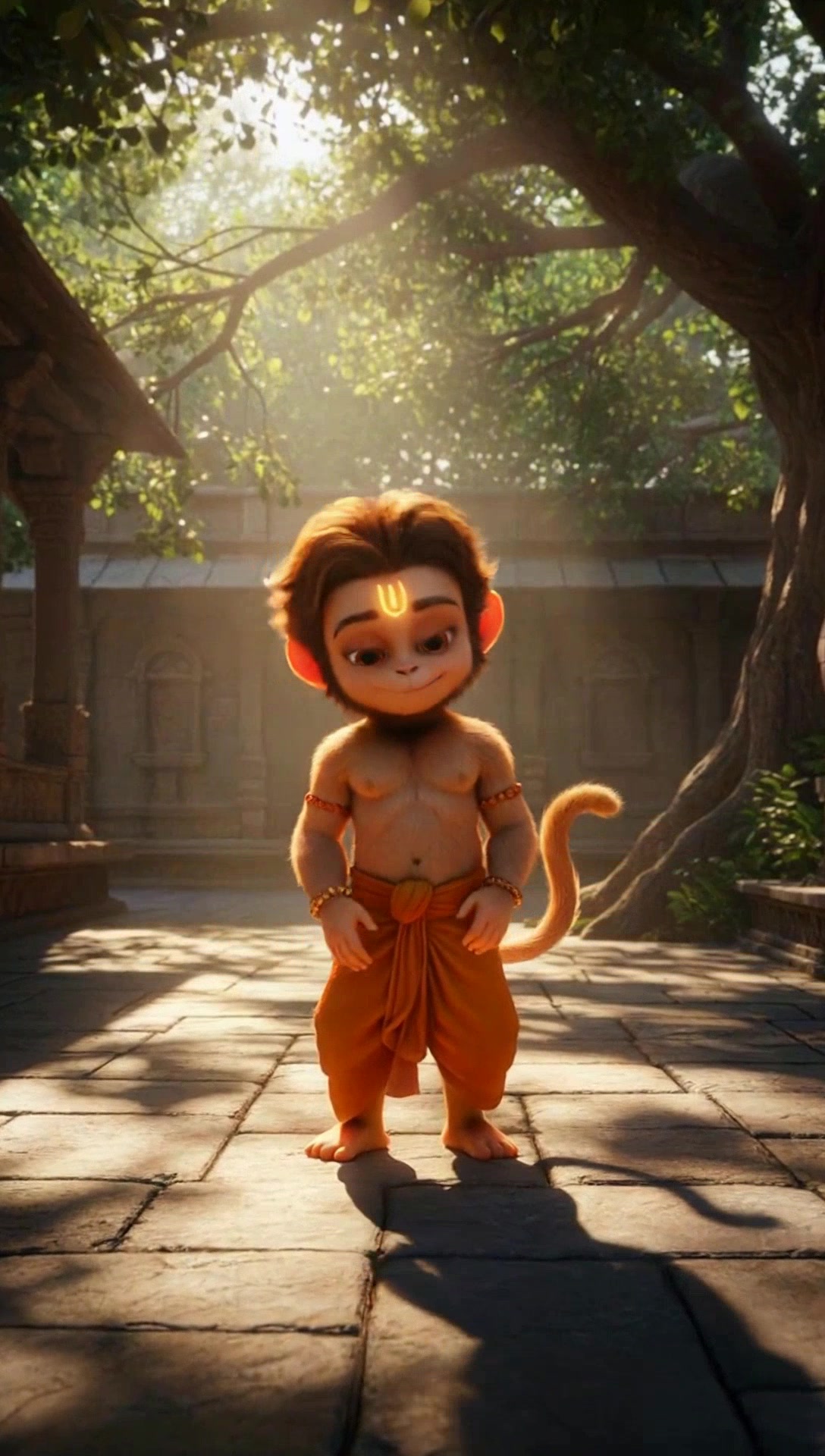 The Blessing of Hanuman