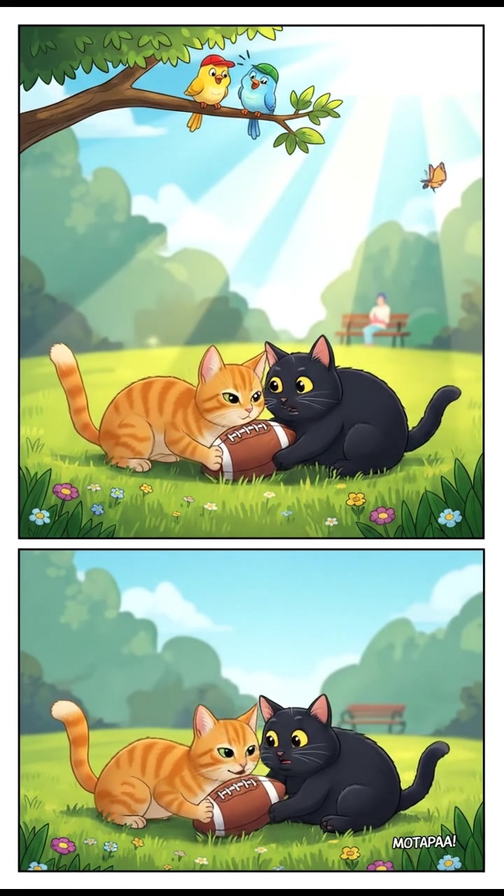 गेंद का शिकार: टॉमी और जिंजर की कहानी