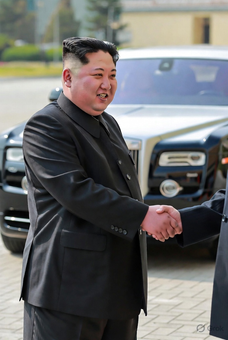 किम जोंग उन का स्वागत: भारतीय युवक से handshake!