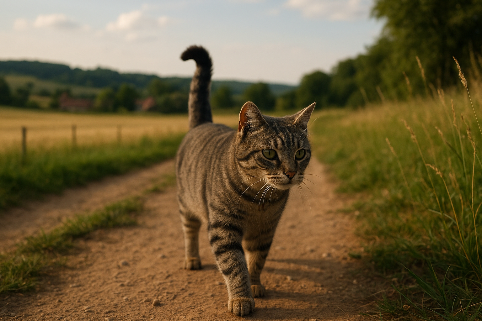 Petualangan Milo si Kucing di Kampung