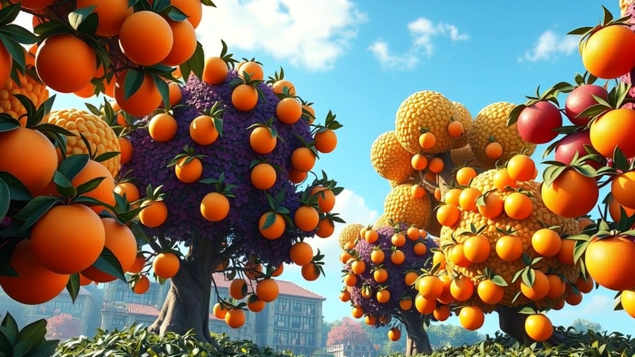 The Orange Flood: Grandmother Cow's Surprise