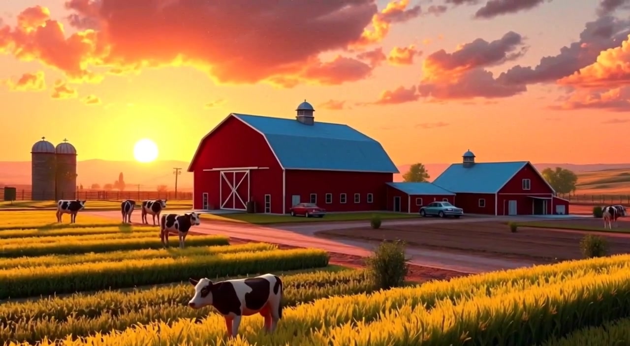 Joyful Moments on the Farm: A Family's Journey