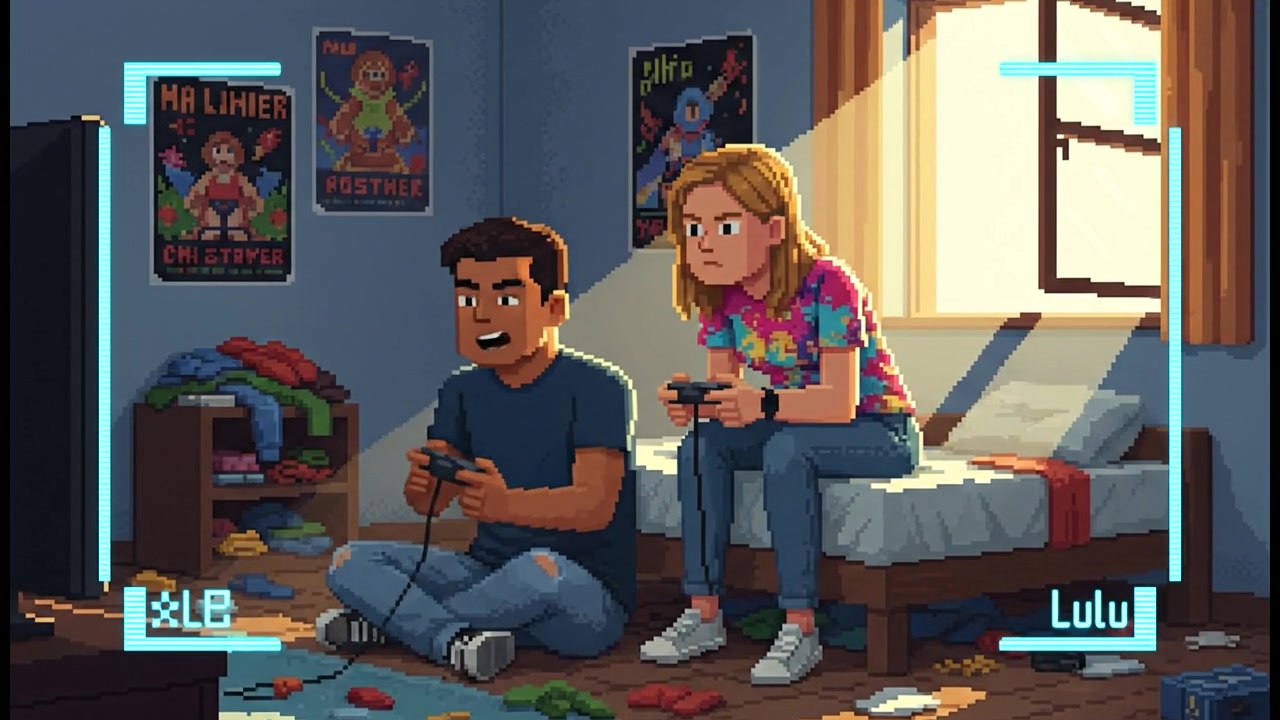 Minecraft Madness: Jack and Lulu vs. Piglin Chaos!