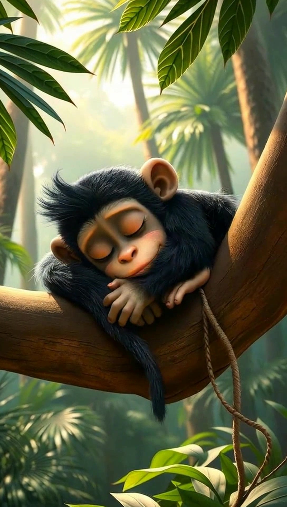 Meet Milo: The Adorable Monkey with Golden Eyes!
