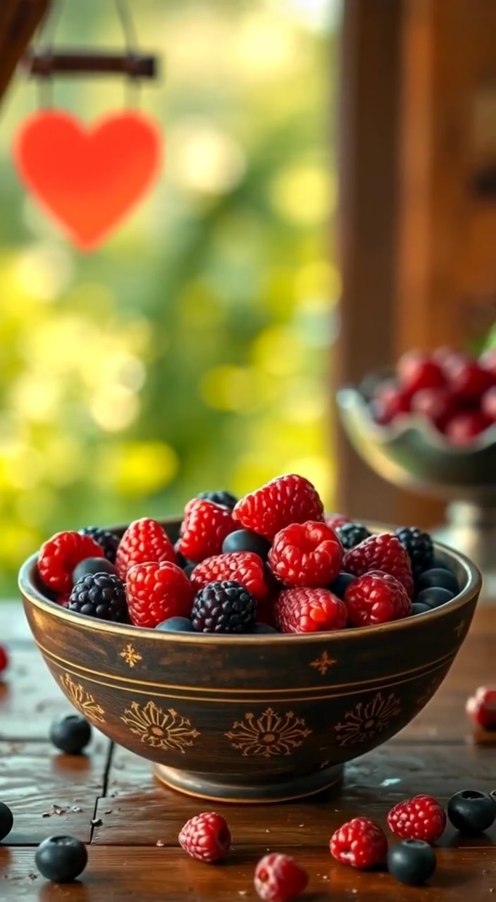 Berries of Vitality: A Heartfelt Invitation