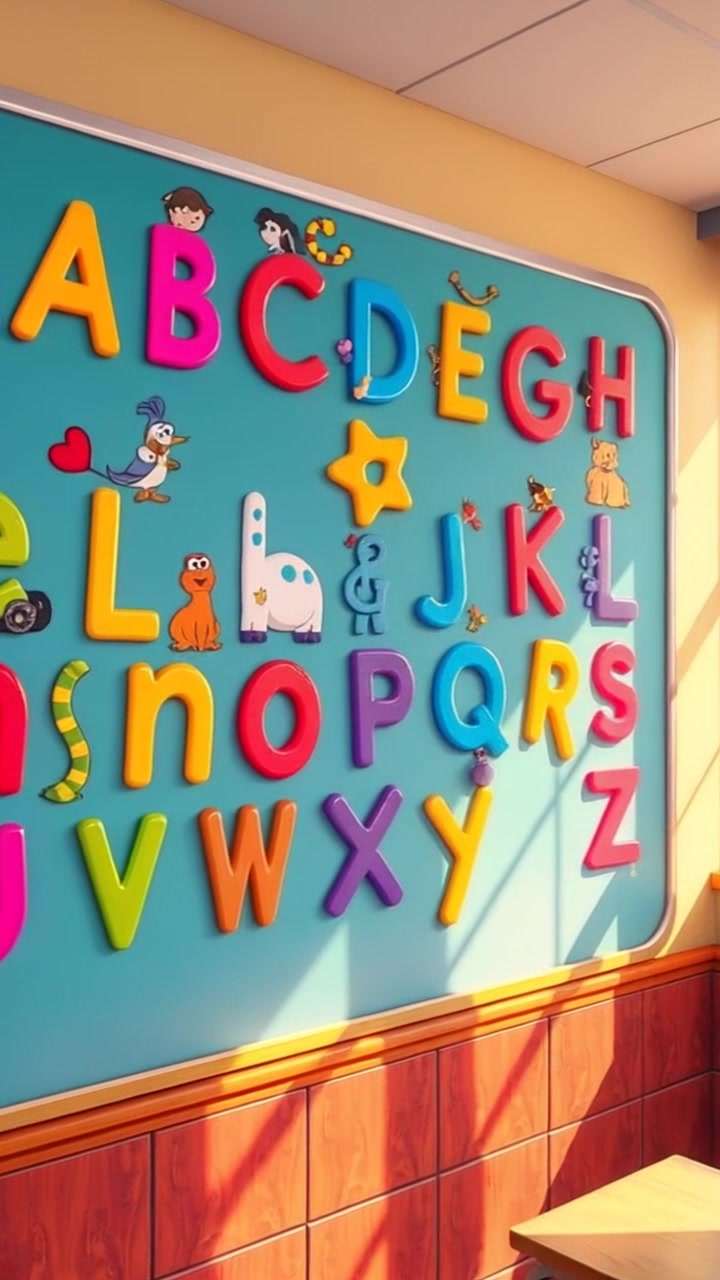 বাচ্চাদের জন্য A-Z ইংরেজি অক্ষর ও শব্দের অর্থ ভিডিও