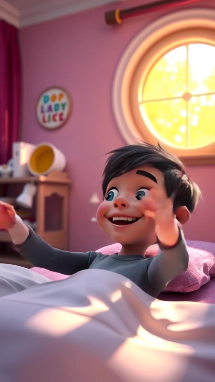Chhote Bacche Ka Happy Morning Routine ☀️😍