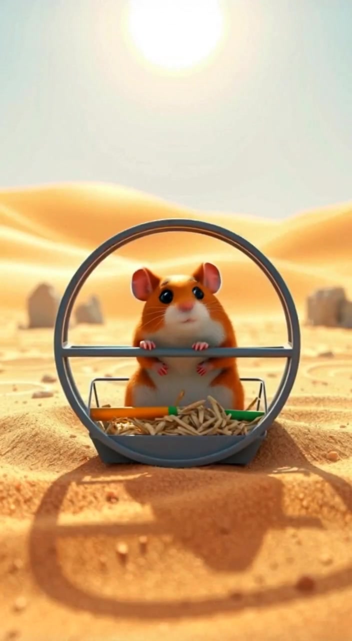 Hamster Wheel Fun!