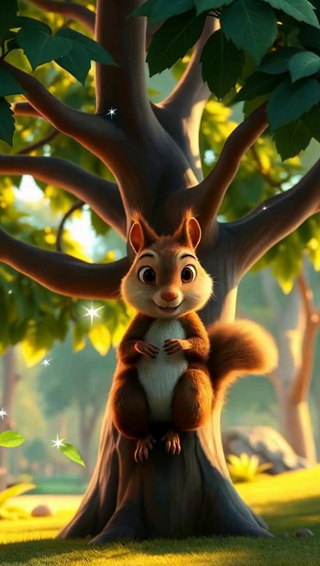 चतुर गिलहरी मीरा की कहानी