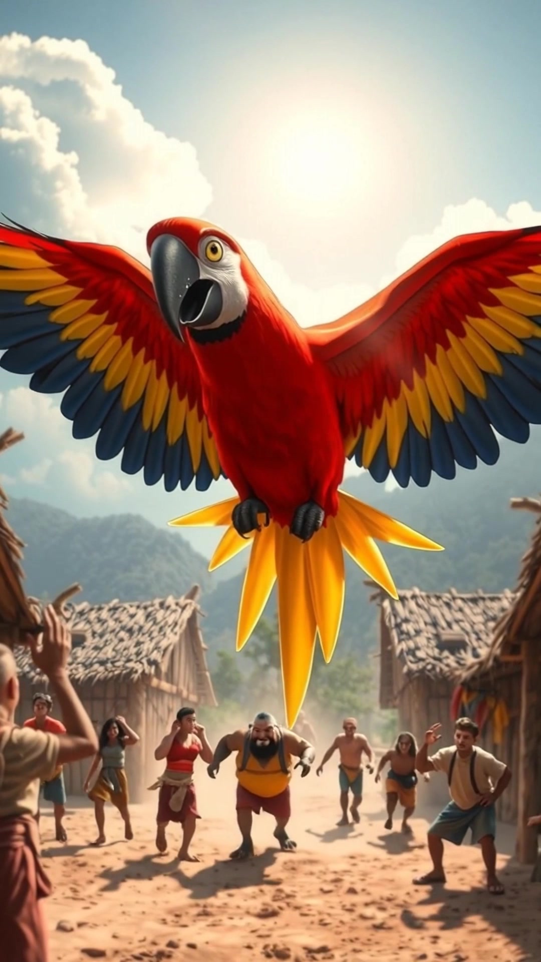 विशाल सफ़ेद कबूतर और दया का जादू