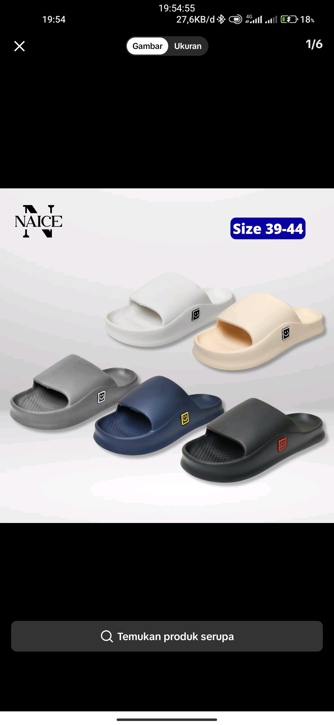 Sandal NAICE: Kenyamanan dan Gaya dengan Diskon Gila!