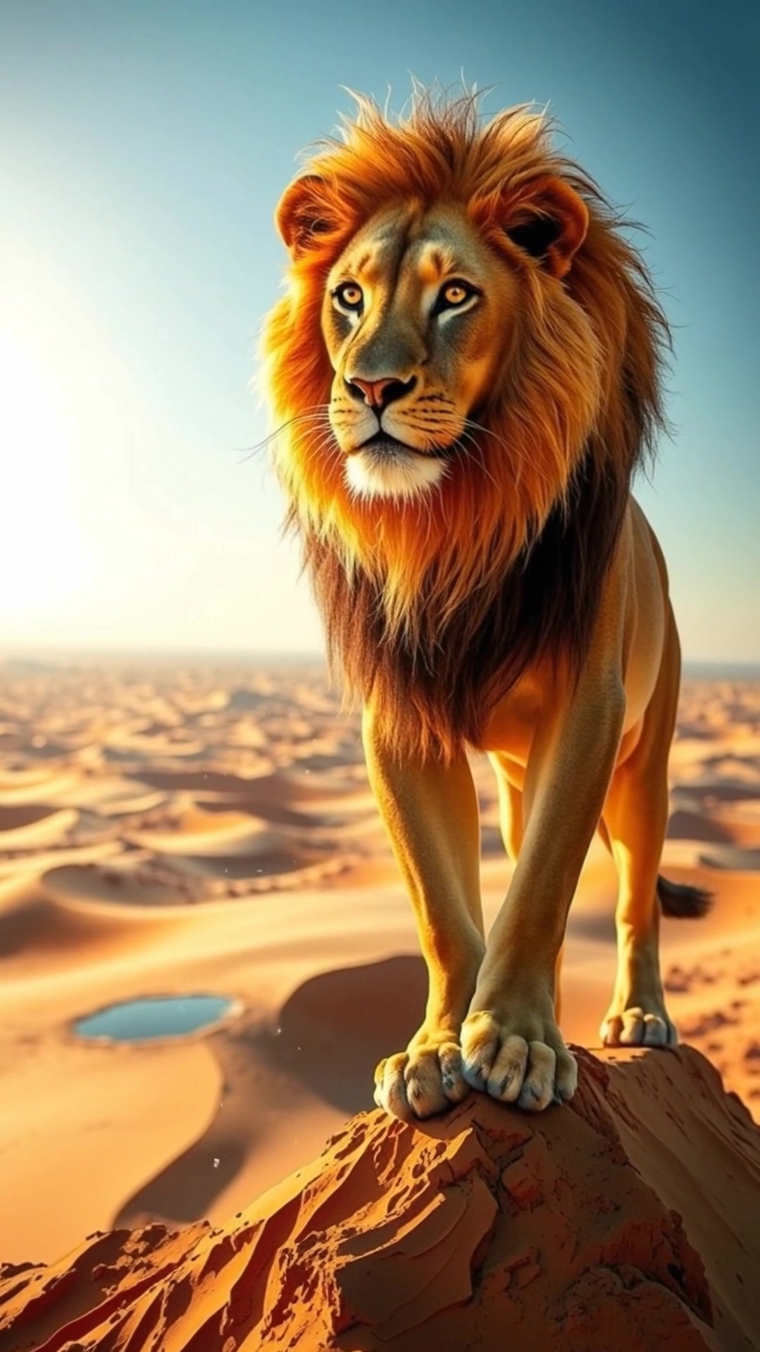 Cat vs Lion: An Unexpected Conflict