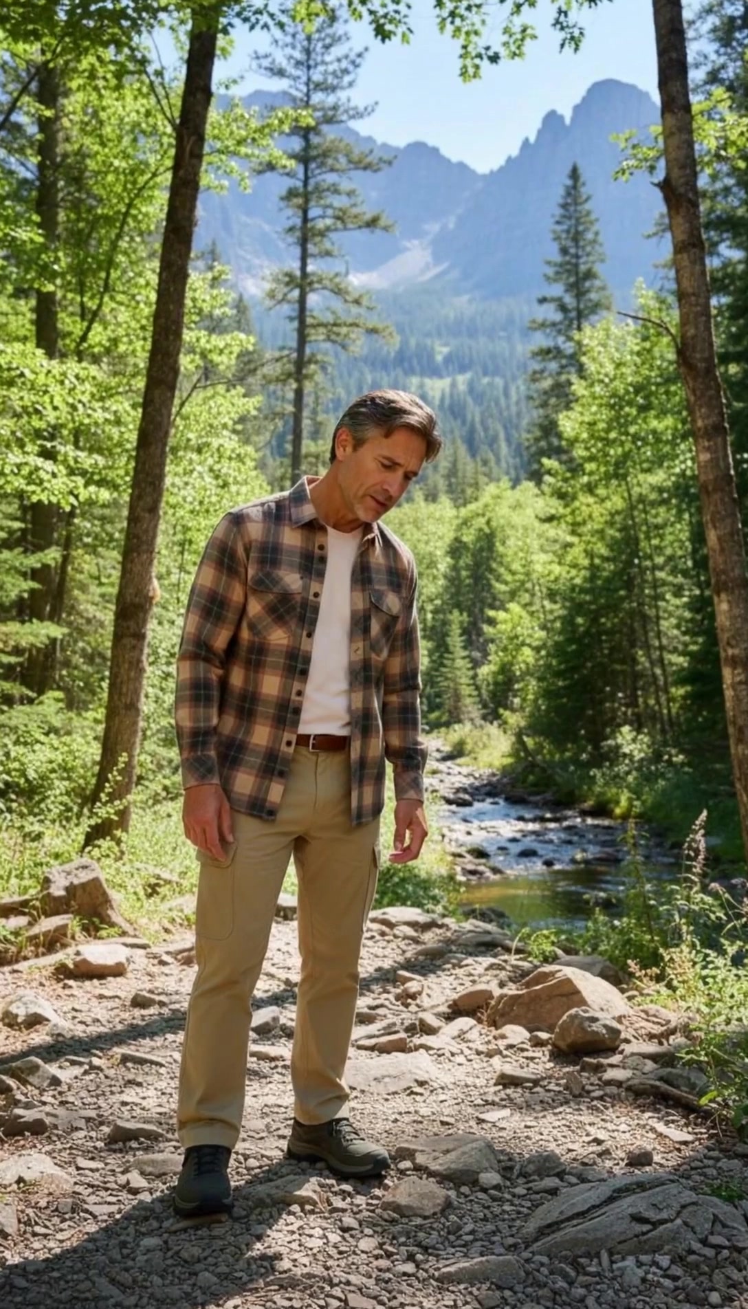 Encounter with Bigfoot by the Stream: A Friends' Tale