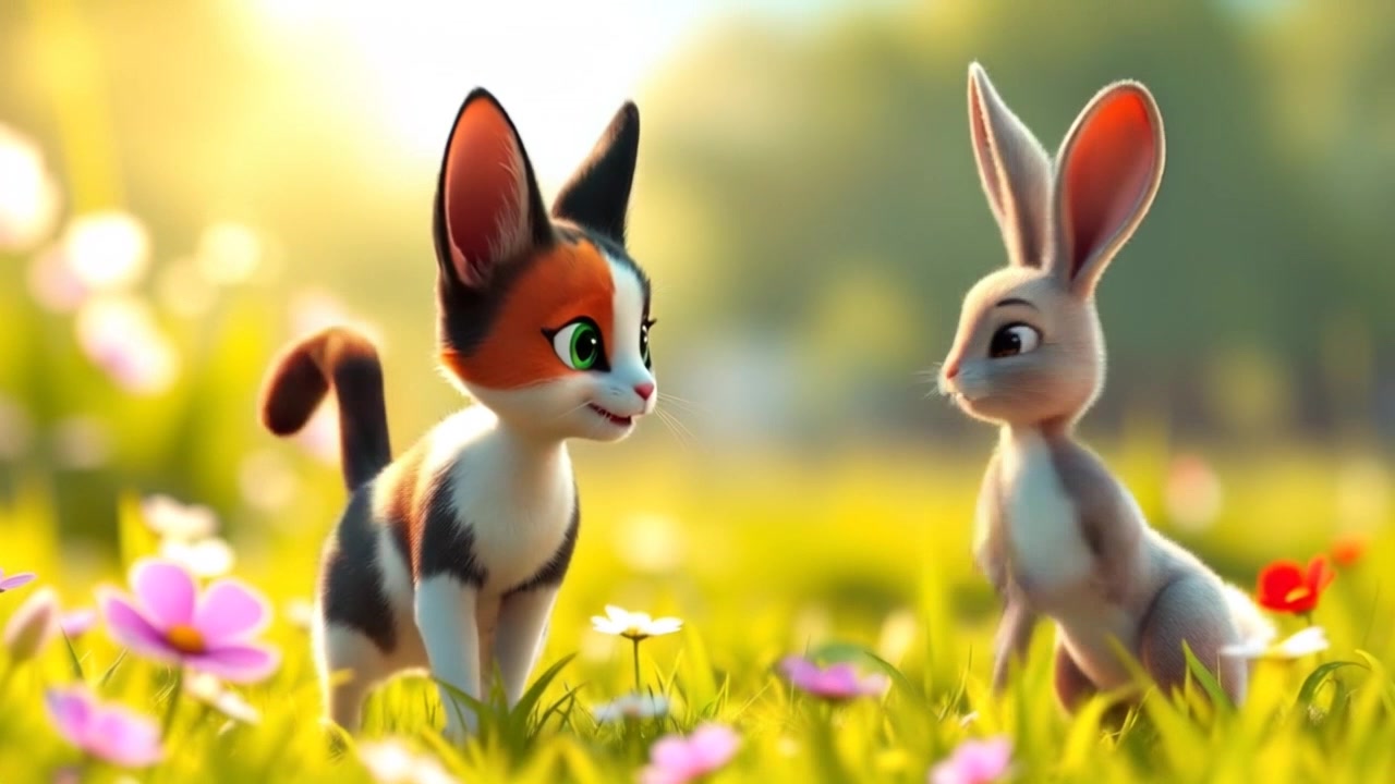 Adventures in the Sunny Meadow: Cleo and Robbie