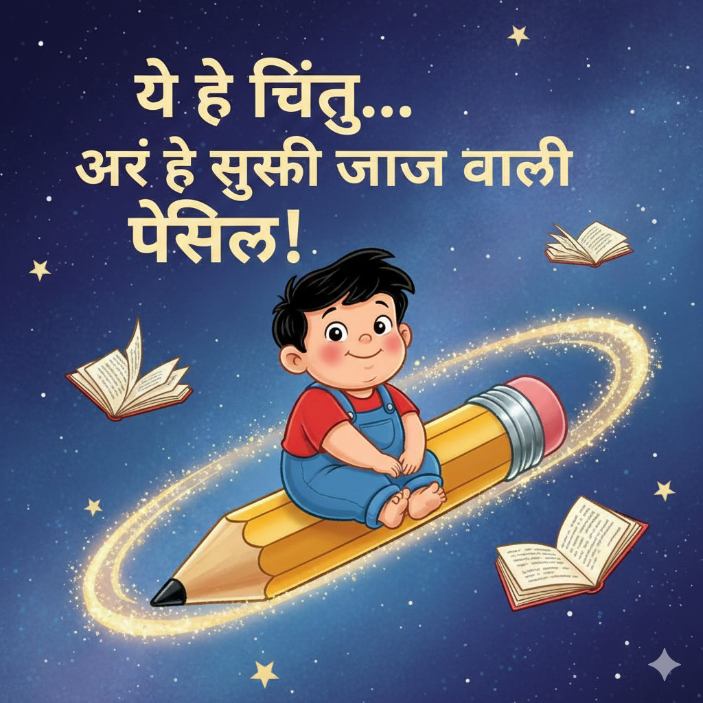 चिंटू और उसकी जादू वाली पेंसिल