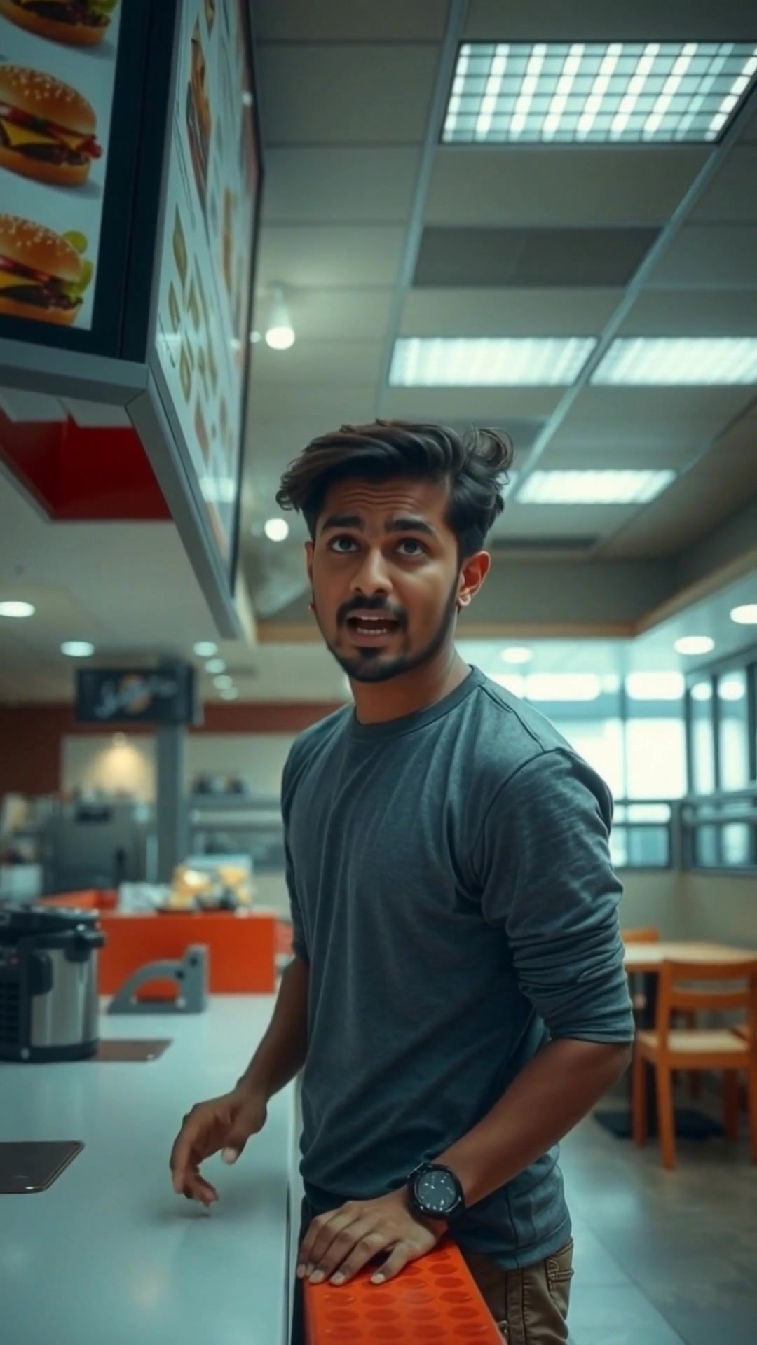 Pesanan Ayam Tanpa Kulit yang Lucu