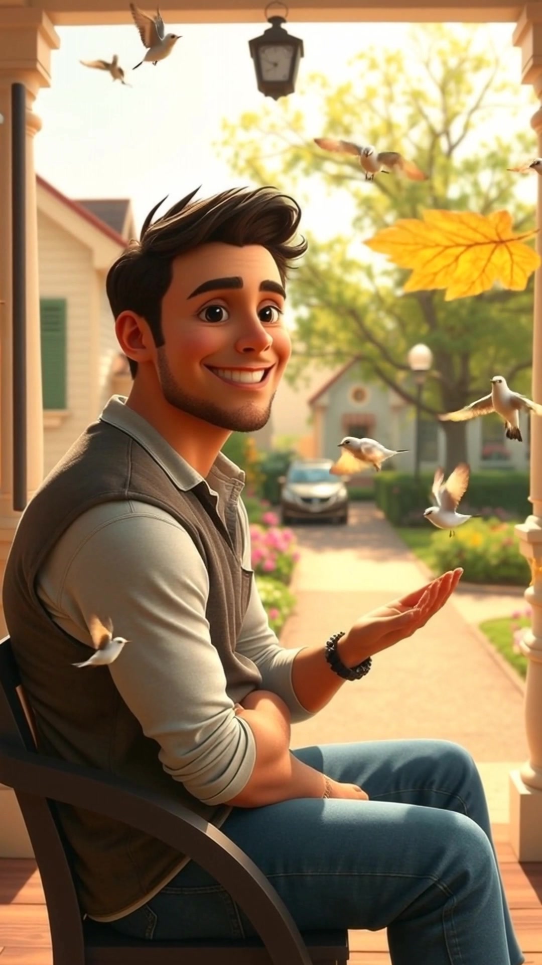 Rony the Lazy Boy and the Lesson of Now